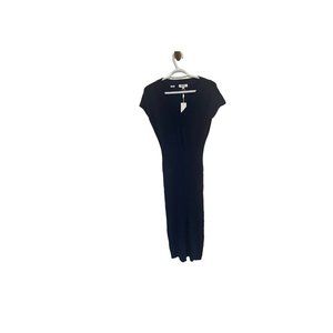 525 America Knit lightweight maxi v-neck dress sz S NWT